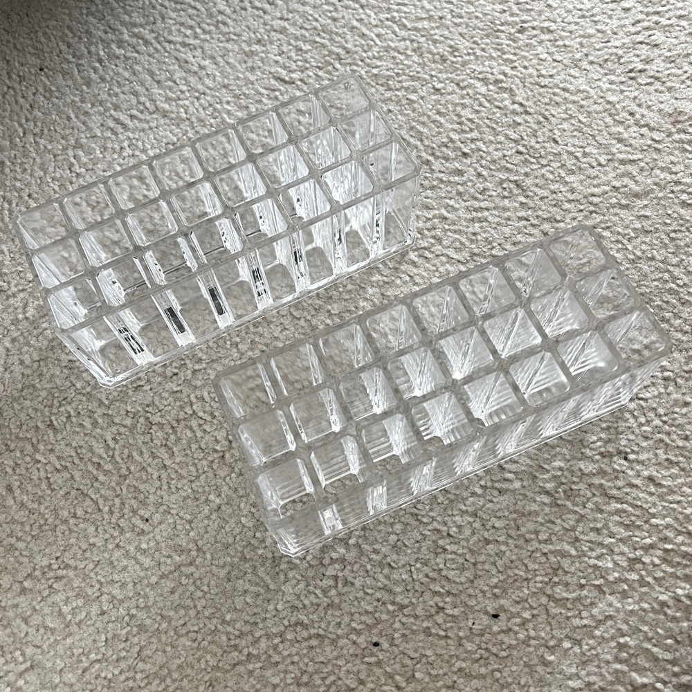 2-Piece Acrylic Lip Organizar Set💄✨